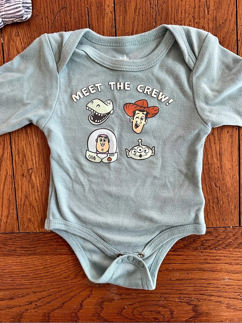 Disney Baby Bodysuit Blue 6/9M